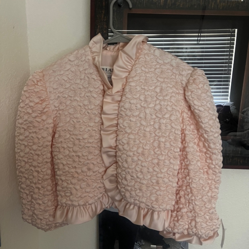 Lanvin Light Pink Vintage House Coat